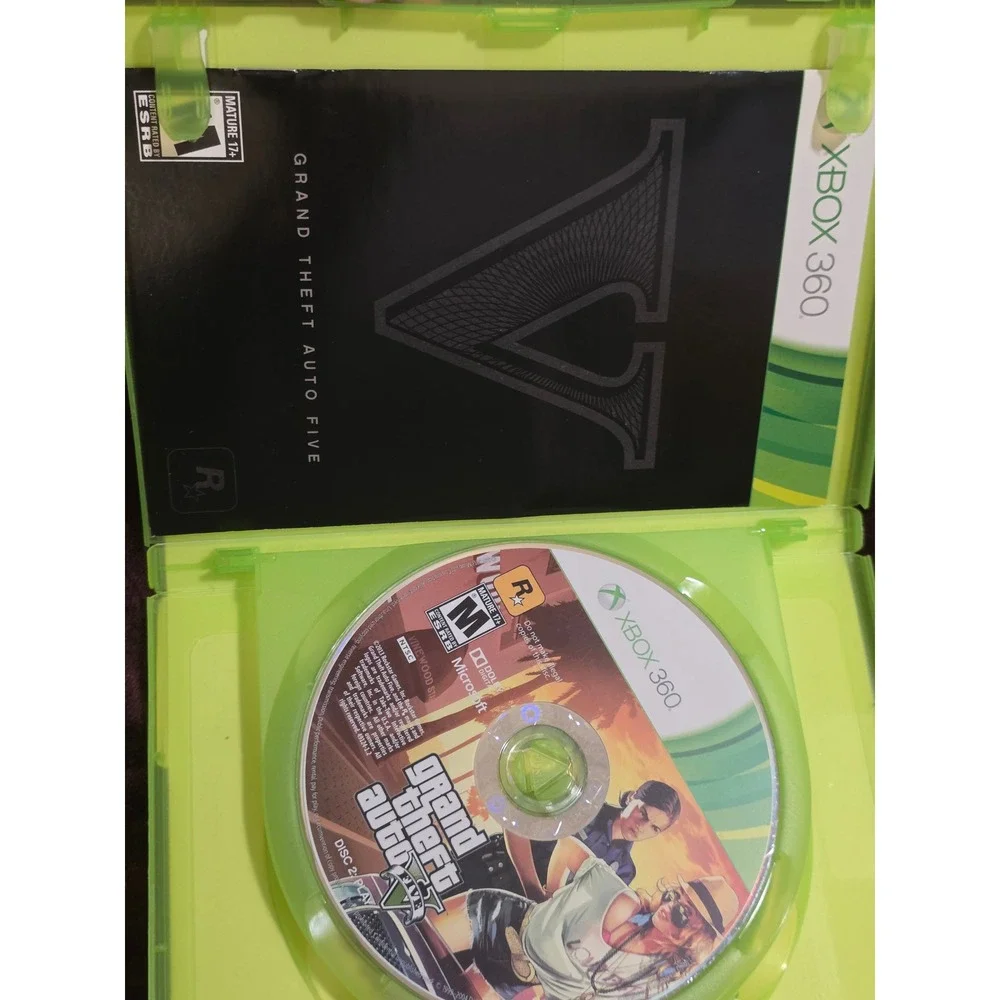 Rockstar Grand Theft Auto V Xbox 360 Standard Multicolor Fair 49124-3